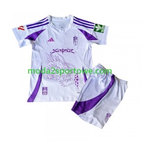 Koszulka Girona Dziecięcy Czwarty Stroje Piłkarskie 2024/25 Krótki Rękaw